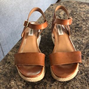 Steve Madden Espadrille Brown Sandals